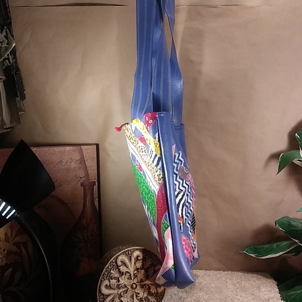 Patch Work Handbag - image 2